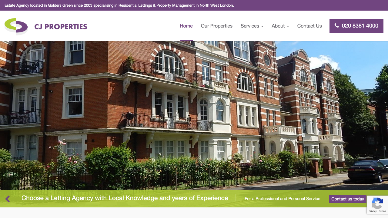 CJRM PROPERTY SOLUTIONS LTD website preview