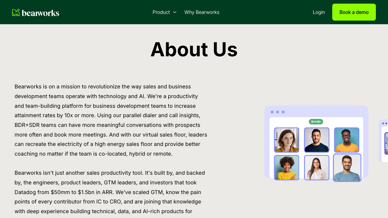 BEARWORKS GROUP LTD website preview