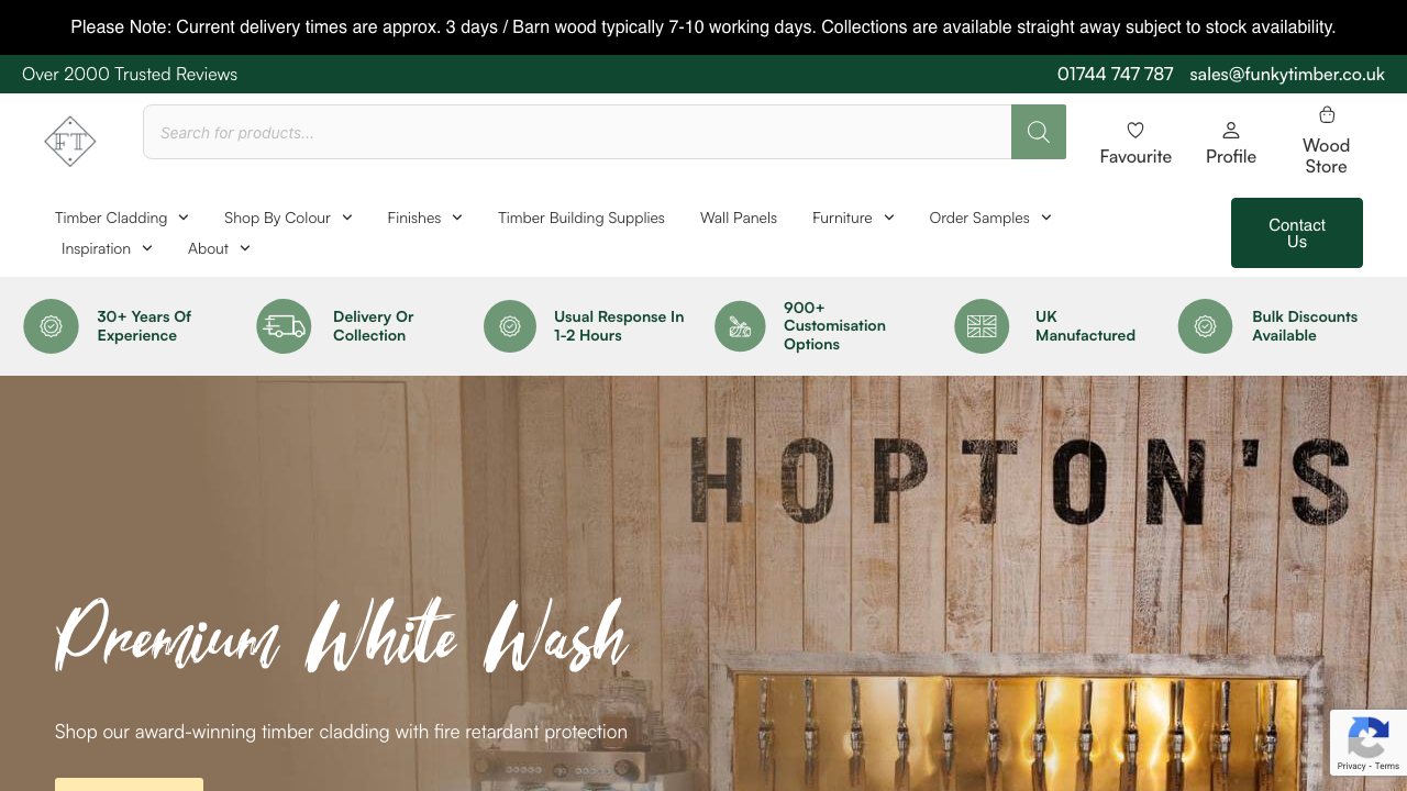 C.T. CLADDING LTD website preview