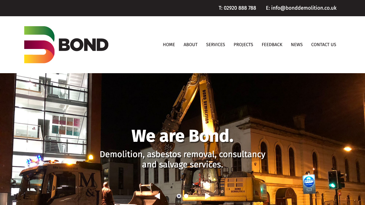 007 DEMOLITION & CONTRACTING LTD website preview