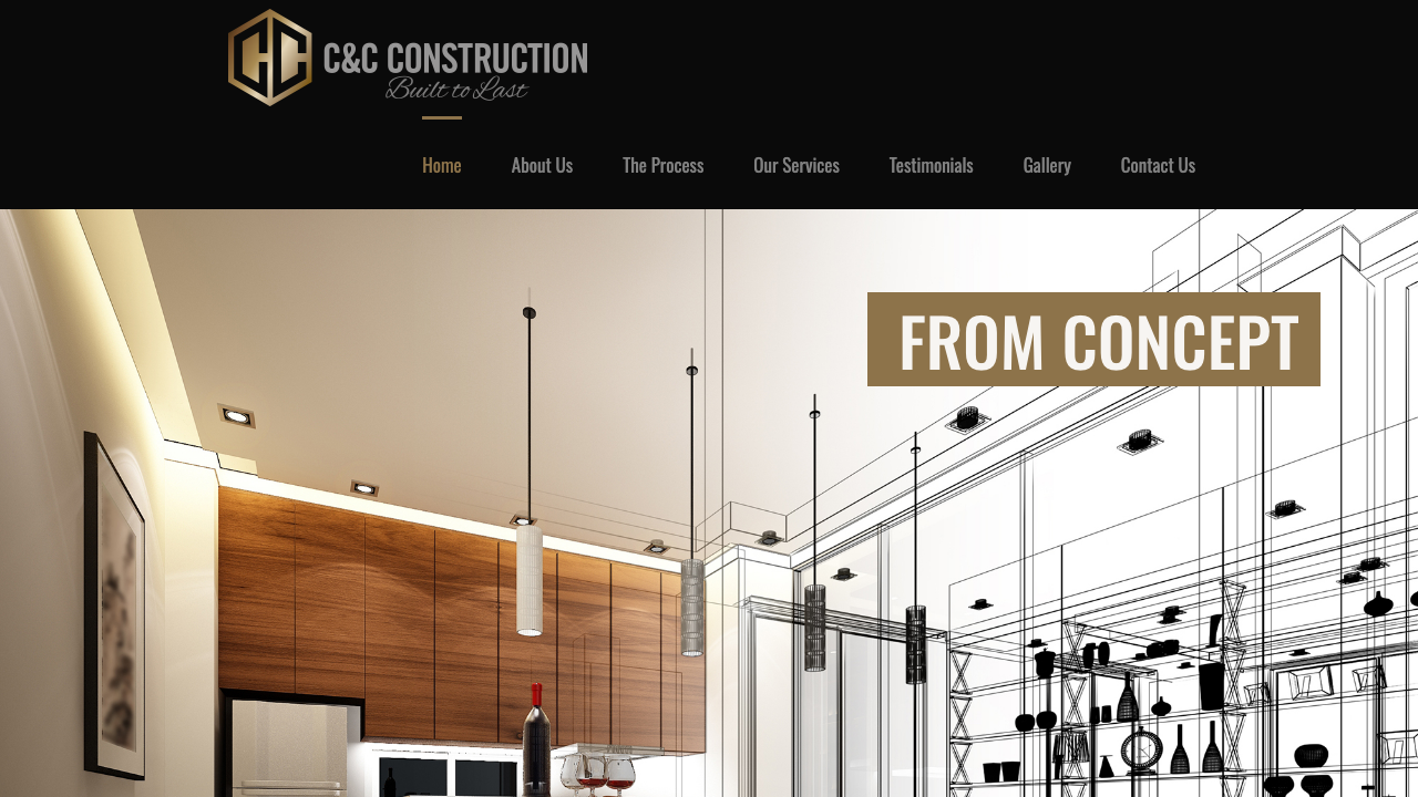 C&C CONSTRUCTION HERTFORDSHIRE LTD website preview