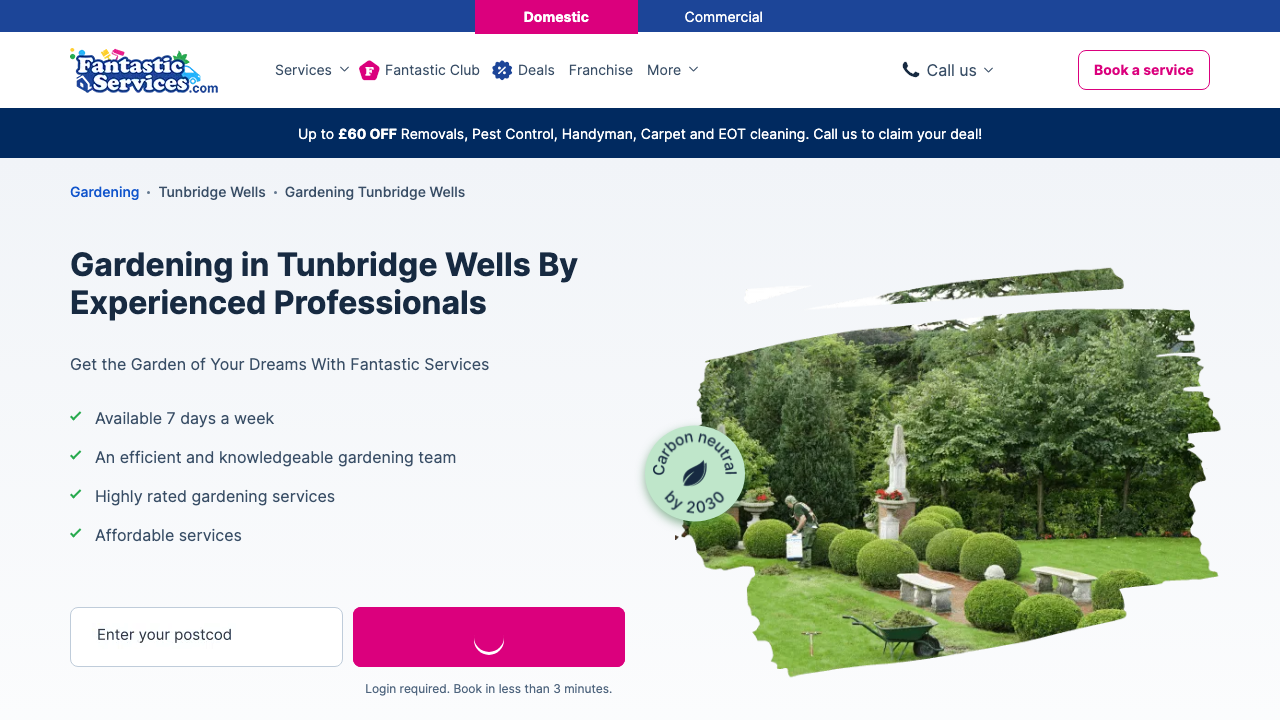 CARDEN SERVICES LTD website preview