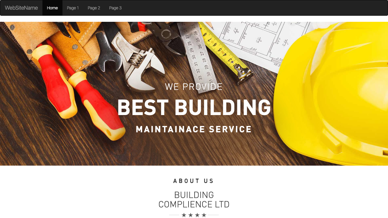 BUILDING & COMPLIANCE LTD website preview