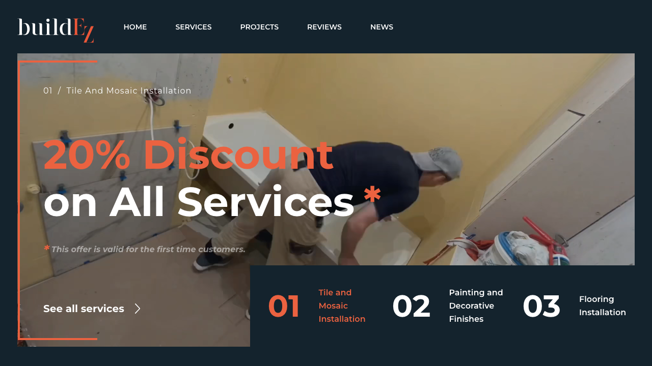 BUILDEZ UK LTD website preview