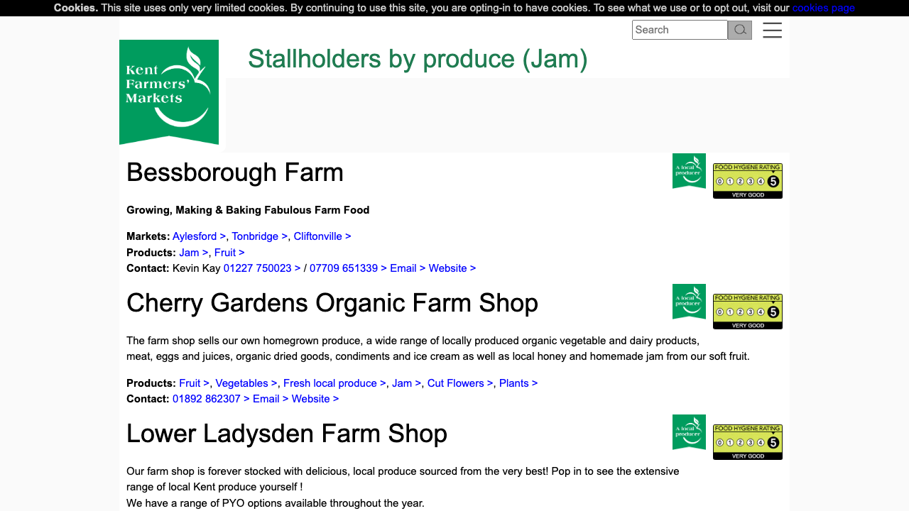 CHERRY & SONS LTD website preview