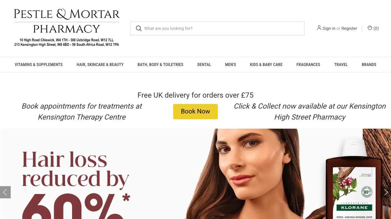 &MORTAR LTD website preview