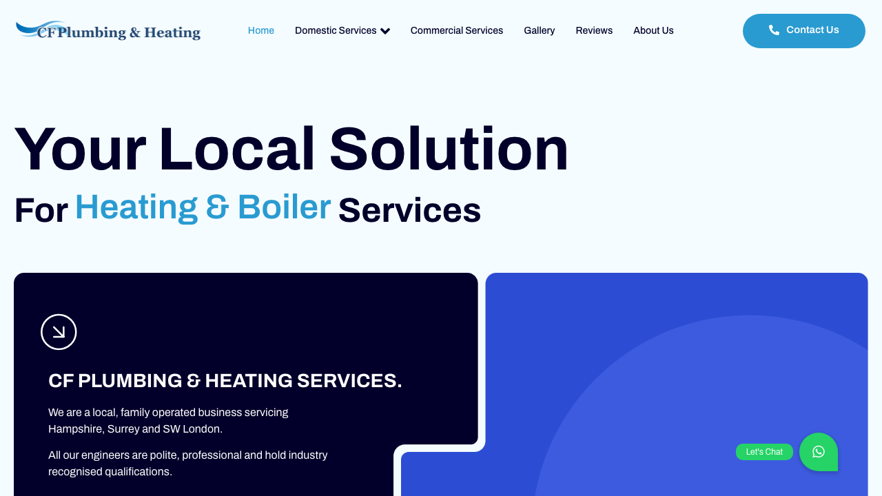 CLEARFLOW PLUMBING LTD website preview