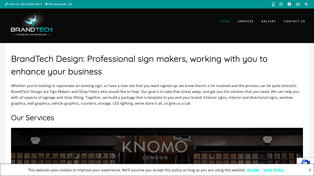 BRANDTECH DESIGN LTD website preview