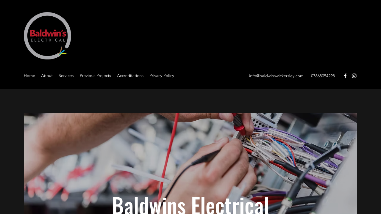 BALDWIN'S ELECTRICAL & SECURITY LIMITED website preview