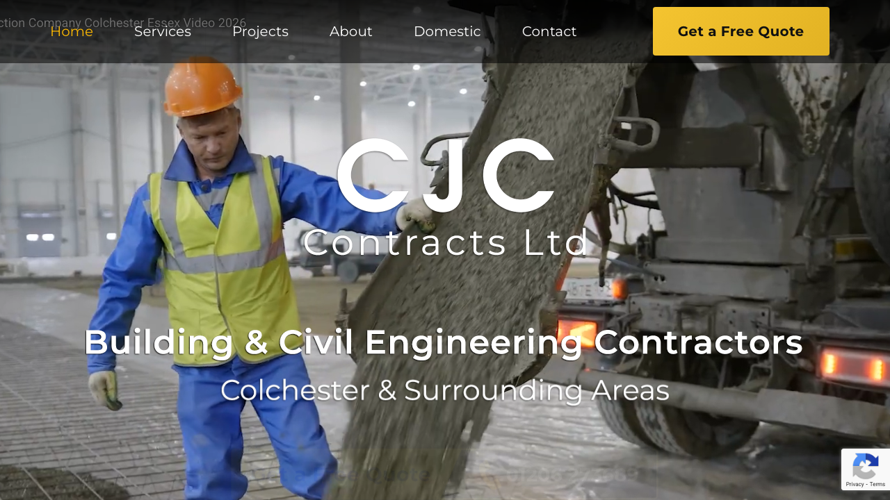 CJC CONTRACTS LTD website preview