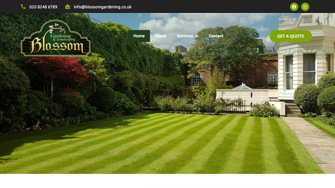 BLOSSOM GARDENING COMMERCIAL LTD website preview