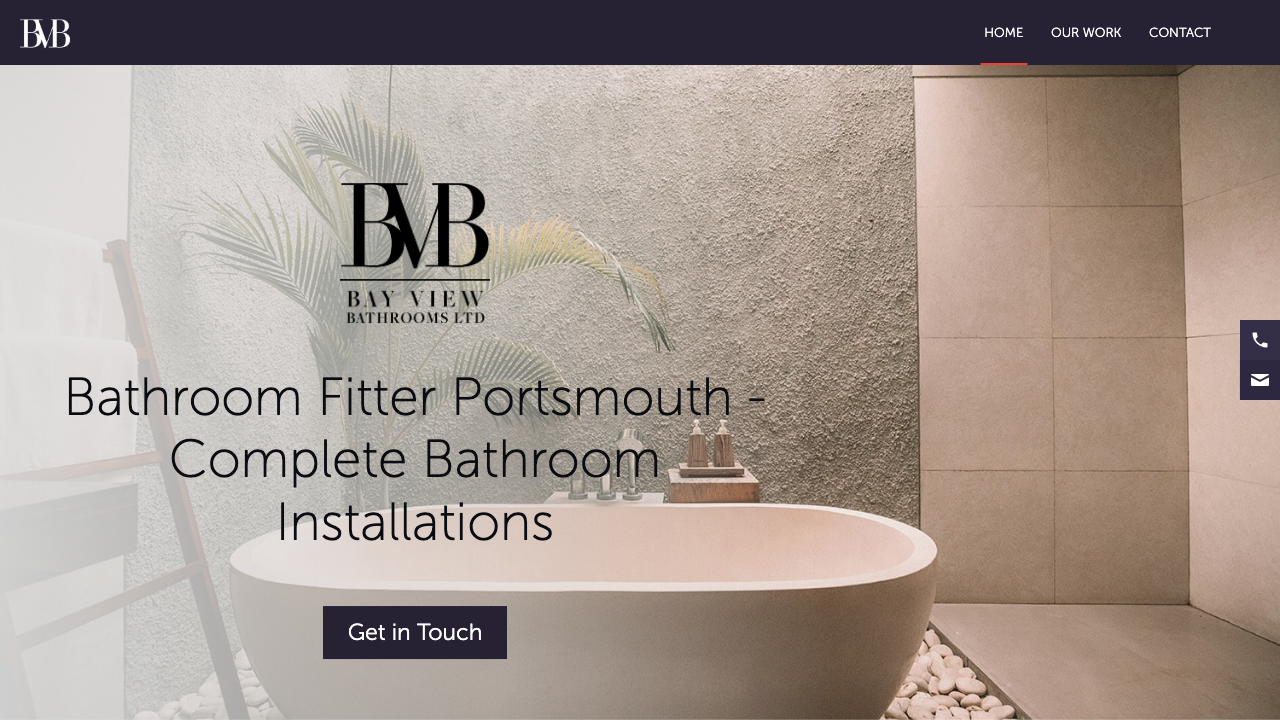 BAYVIEW BATHROOMS LTD website preview