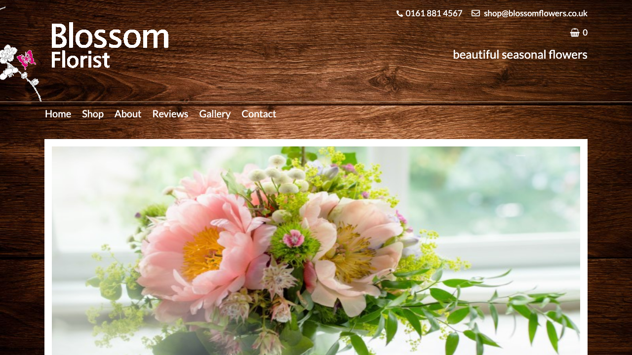 BLOSSOM FLOWERS CHORLTON LIMITED website preview