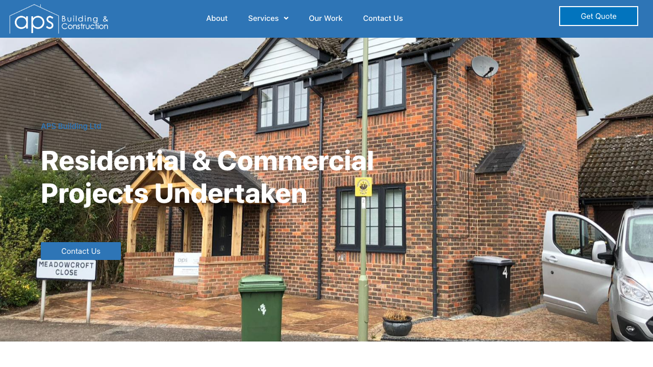 "APS"HANDYBUILDER LTD website preview