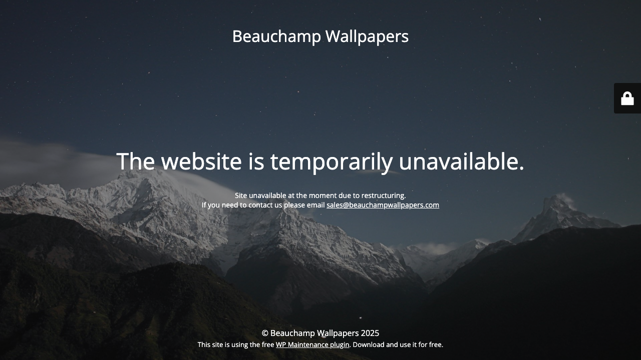 BEAUCHAMP BESPOKE WALLPAPERS LTD website preview