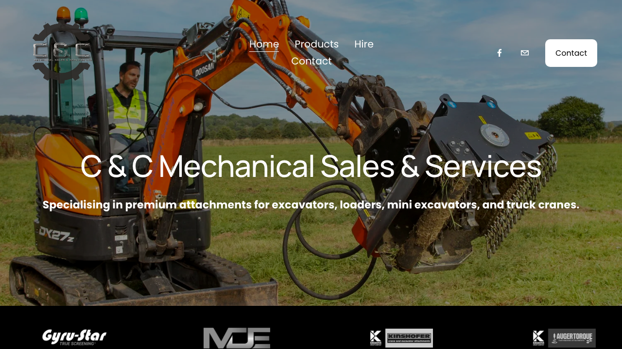 C & A MECHANICAL LTD website preview
