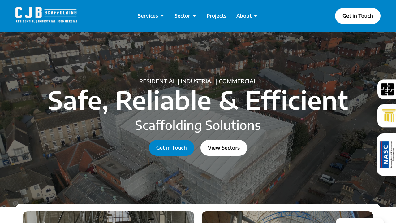 CJB SAFETY SYSTEMS LIMITED website preview