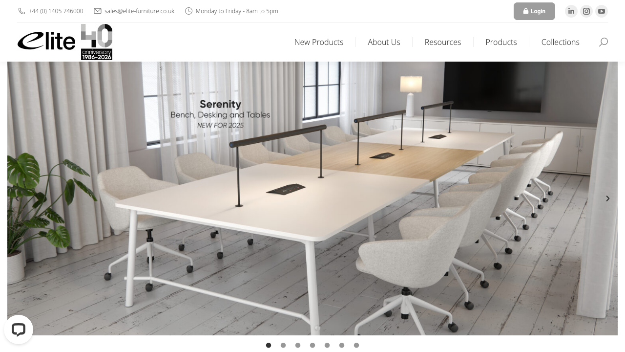 BASELINE OFFICE FURNITURE LIMITED website preview