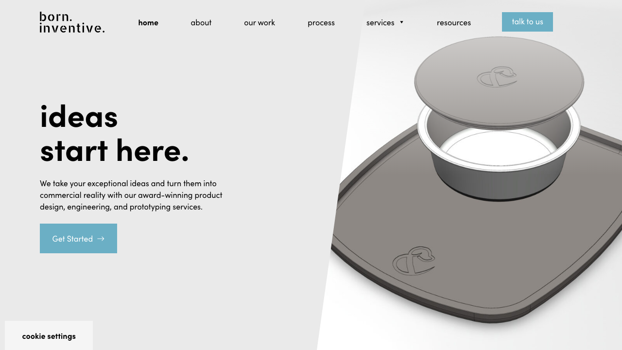 BORN INVENTIVE LTD website preview