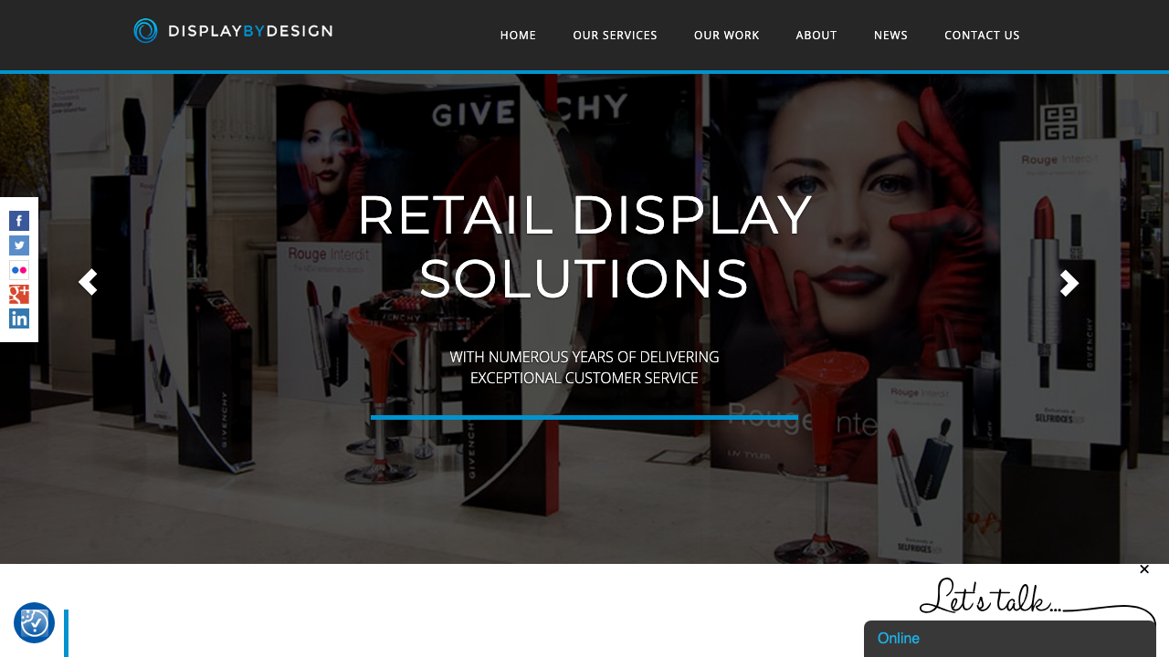 BRADBURY DISPLAY SOLUTIONS LIMITED website preview