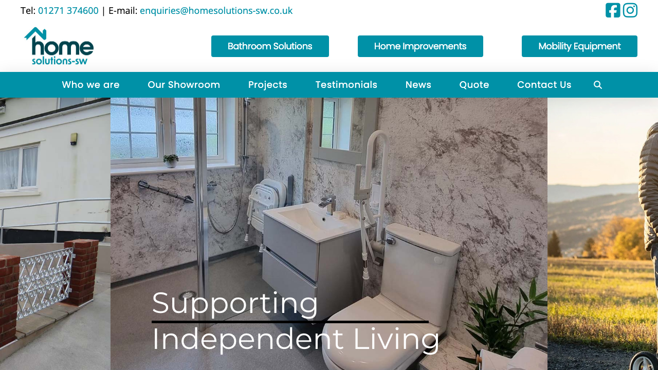 CARE 4 BATHROOMS LTD website preview