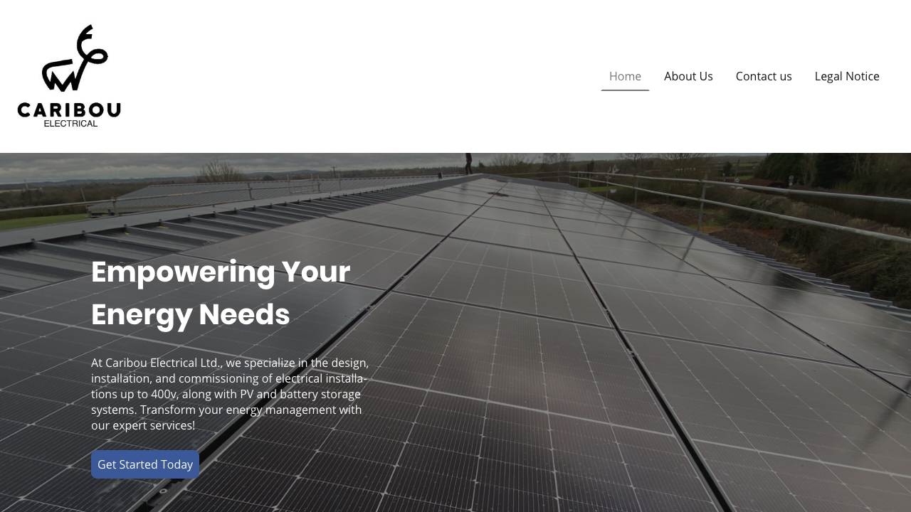 CARIBOU ELECTRICAL LTD website preview