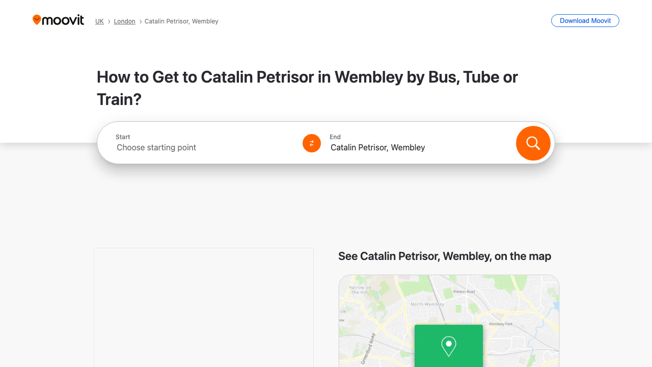 CATALIN PETRISOR LTD website preview