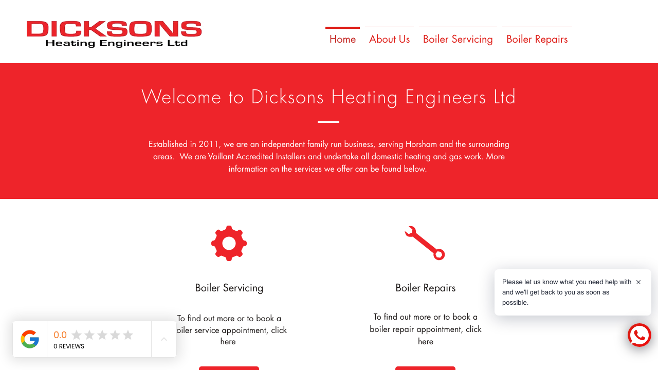 BOILER TECHNICIANS LIMITED website preview