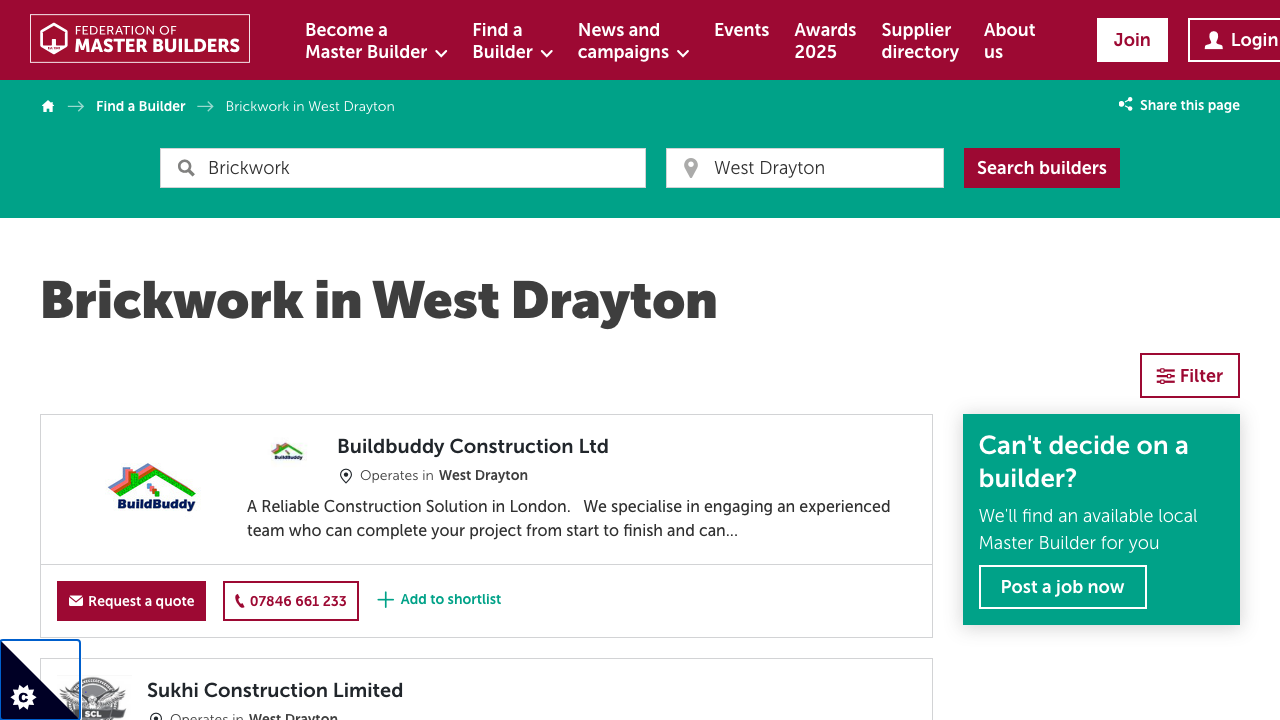 BRICKZ & BUILDZ CONSTRUCTION LTD website preview