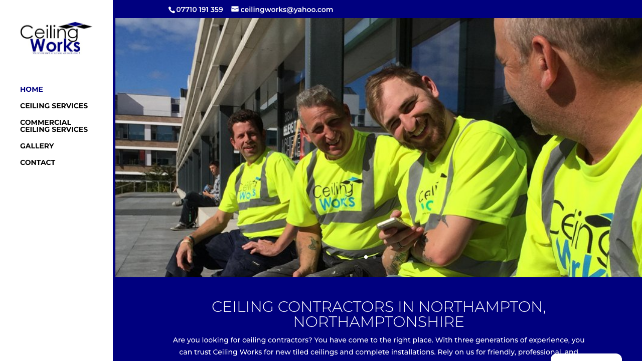 CEILINGWORKS LTD website preview