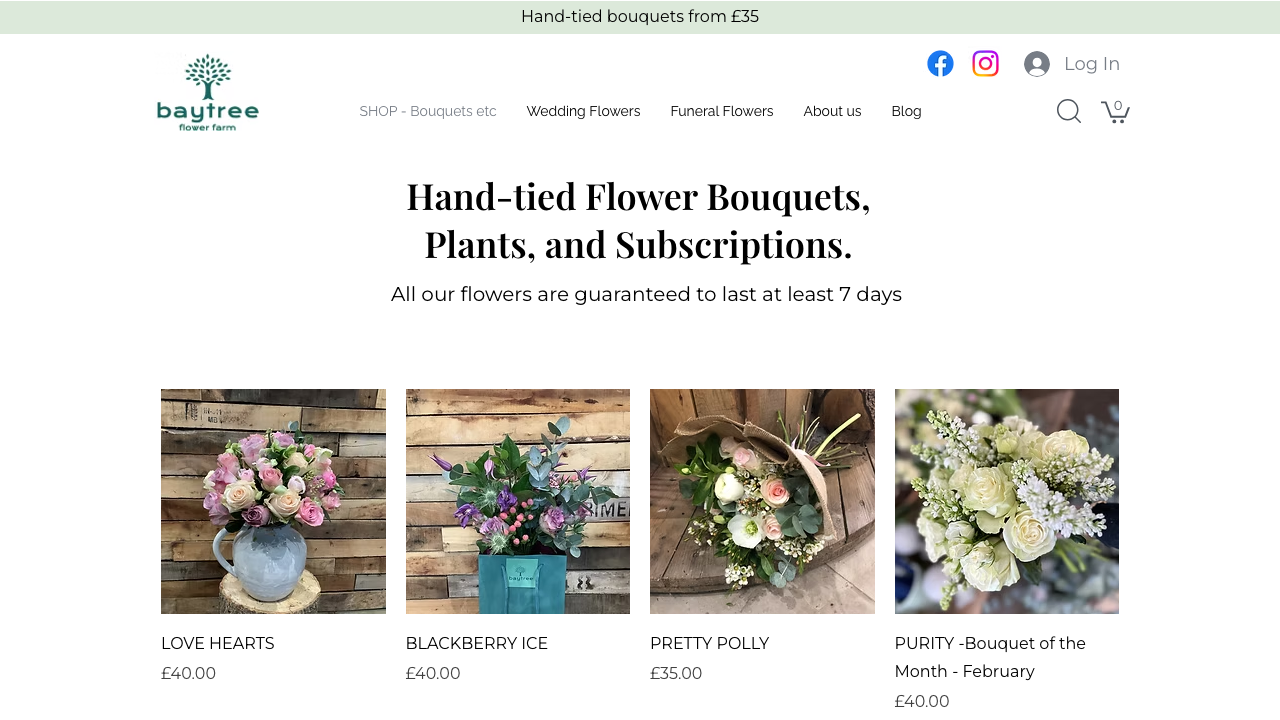 BAYTREE FLOWER FARM LTD website preview