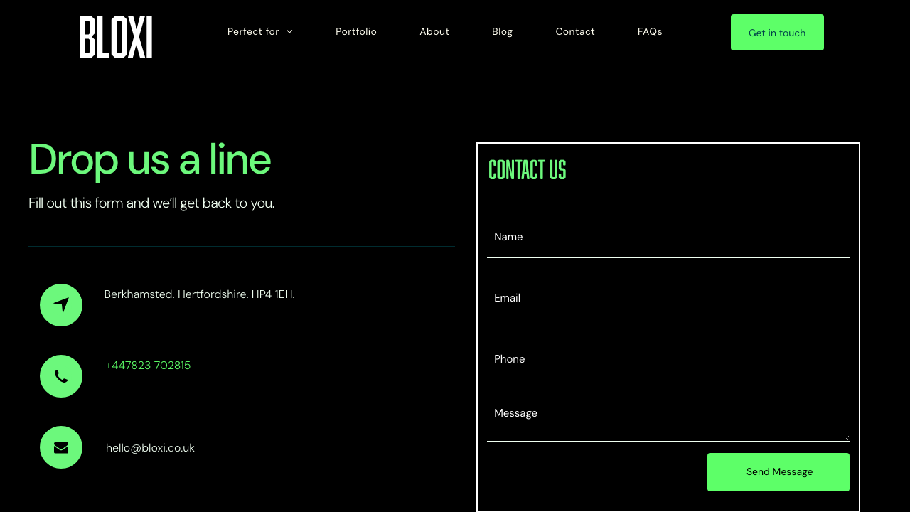 BLOXI LTD website preview