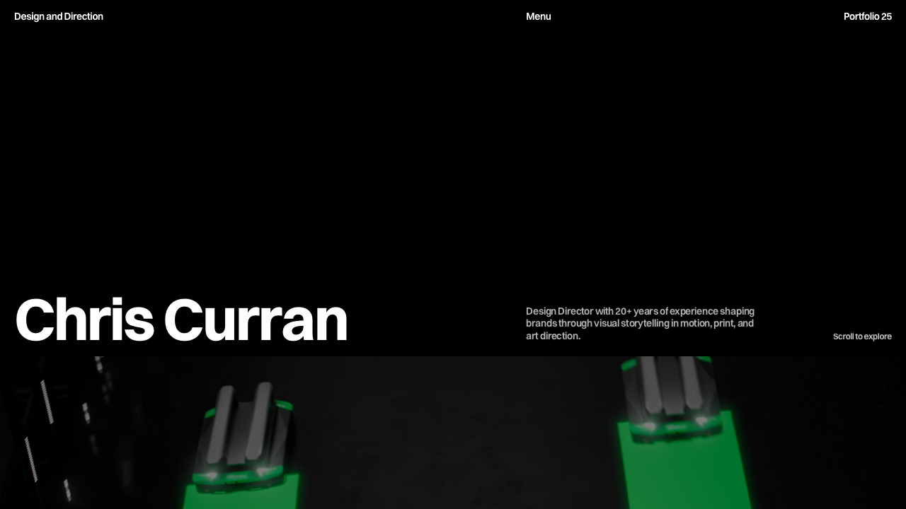 CHRIS CURRAN STUDIO LTD website preview