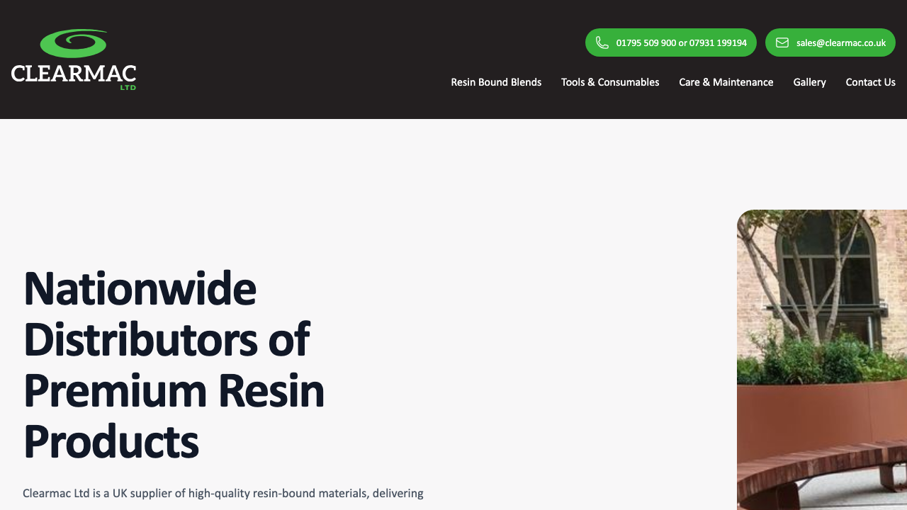 CLEARMAC LTD website preview