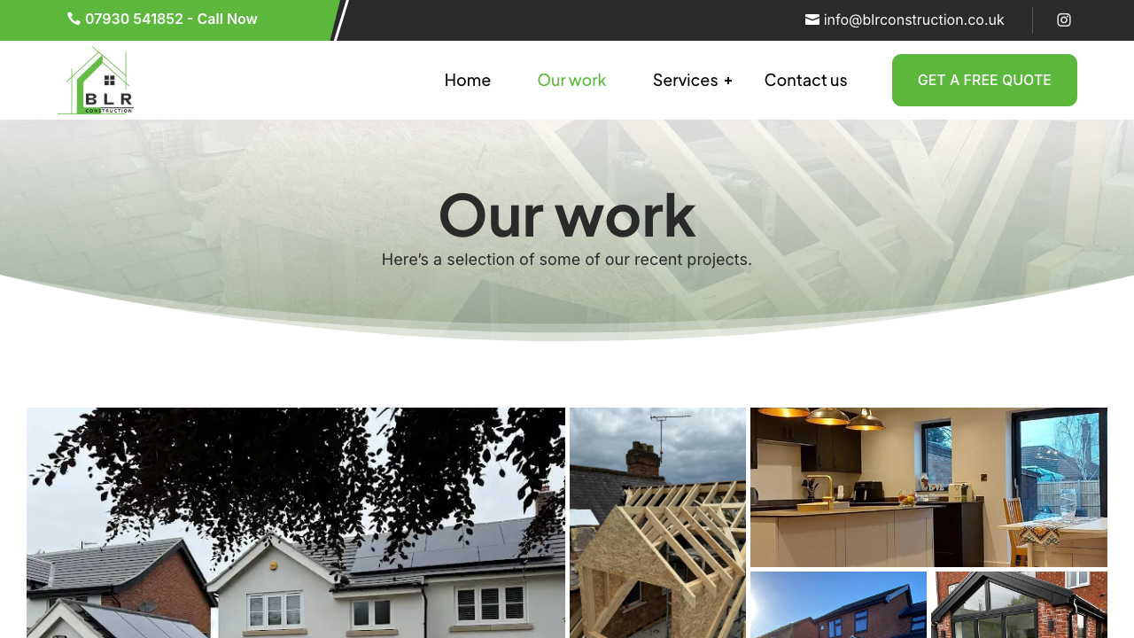 BLR CONSTRUCTION & BUILDING SERVICES LIMITED website preview