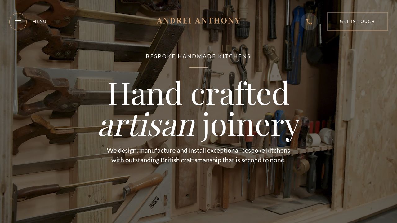 ANDREI ANTHONY LTD website preview