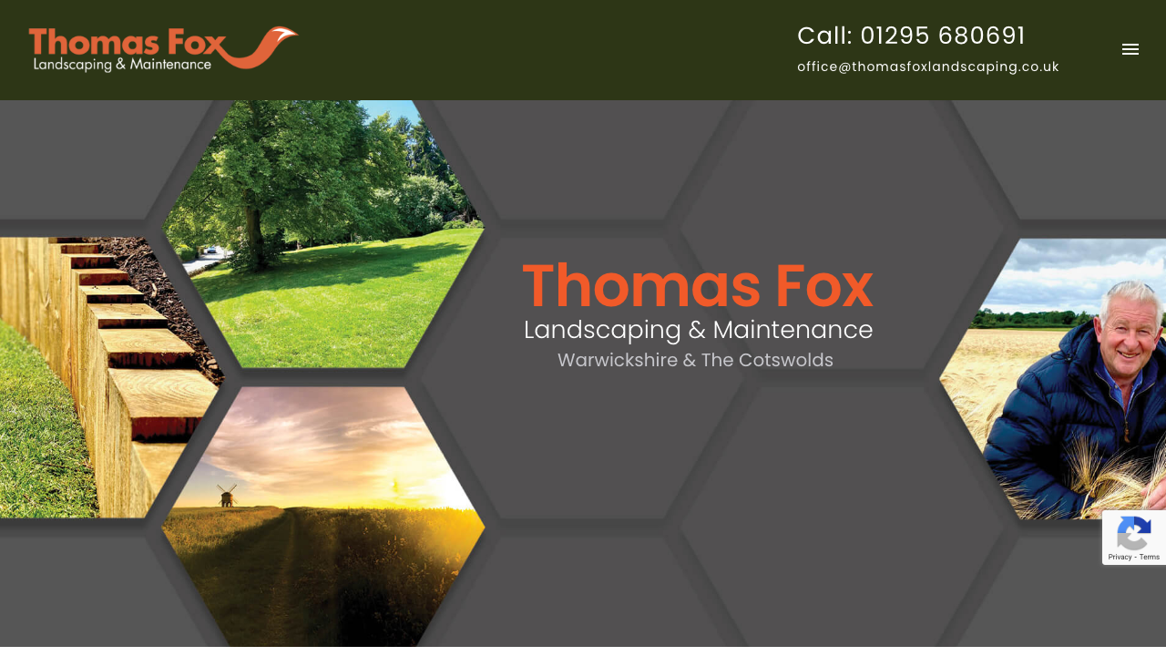 FOX LANDSCAPES LIMITED website preview