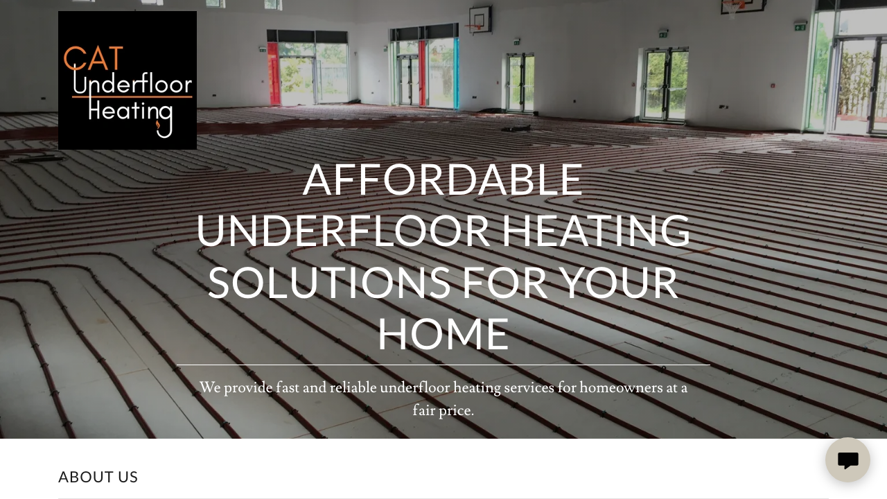 CAT UNDERFLOOR HEATING LTD website preview