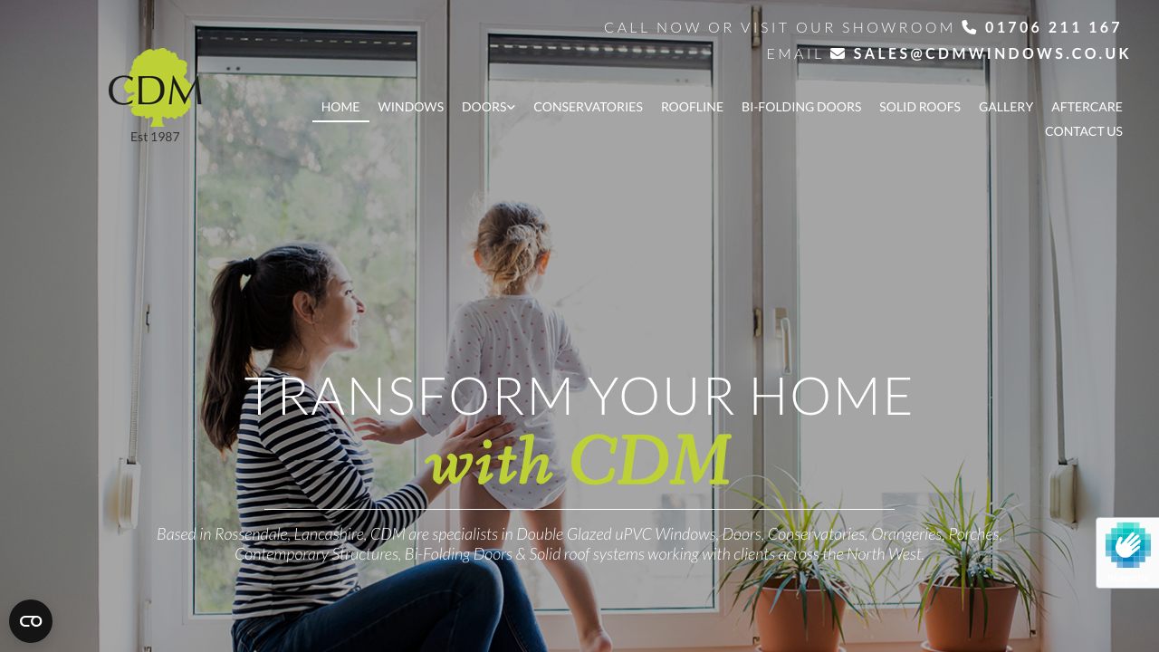 C D M CONSERVATORIES LIMITED website preview