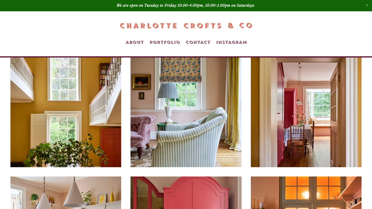 CHARLOTTE CROFTS & CO LTD website preview
