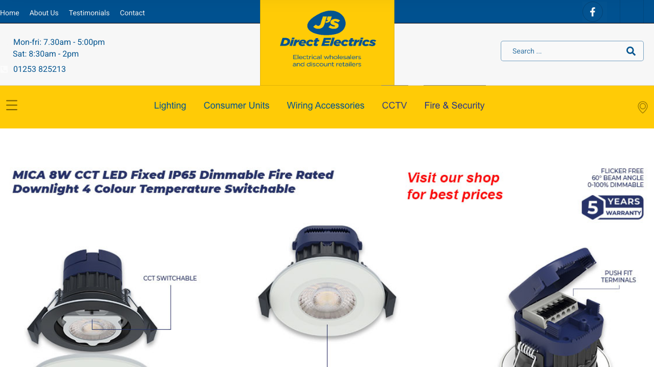 222 ELECTRICAL LTD website preview