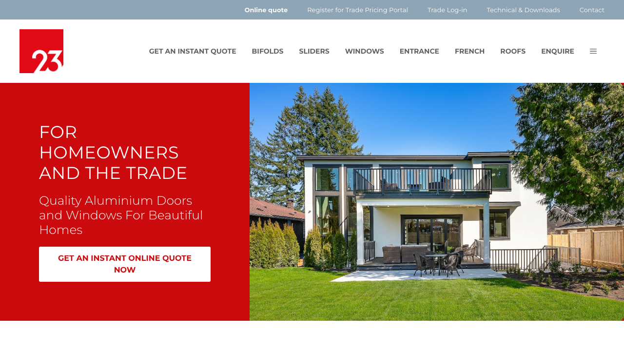 23 DOORS LTD. website preview