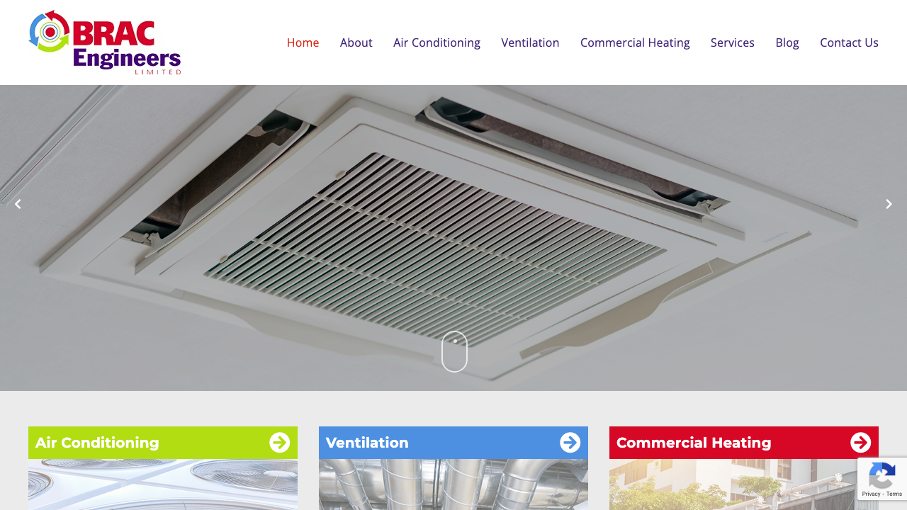 BRAC ENGINEERS LIMITED website preview