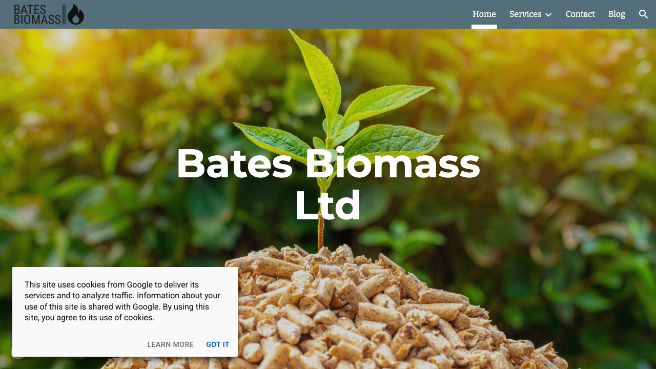 BATES BIOMASS LTD website preview