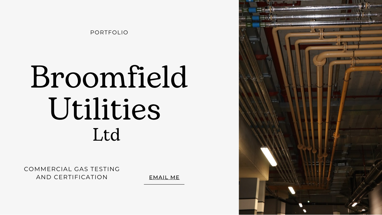 BROOMFIELD UTILITIES LTD website preview