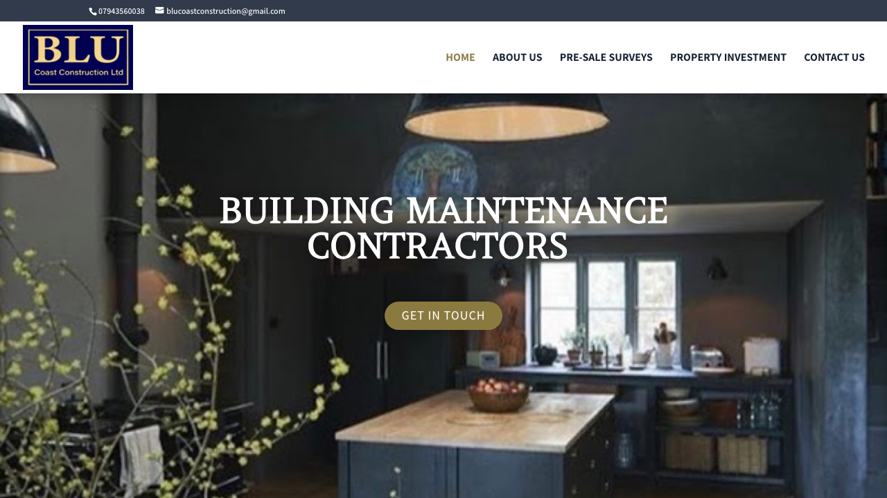 BLU HERITAGE LTD website preview