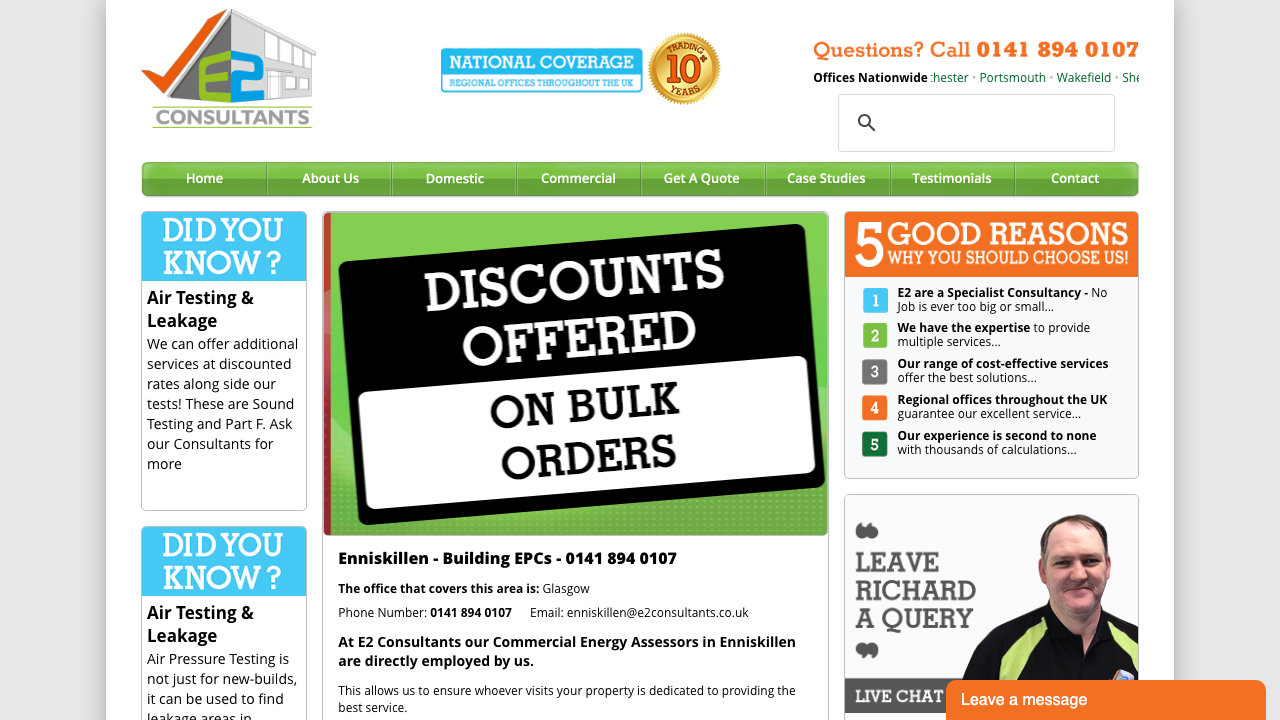 BUILDING AND COMPLIANCE SERVICES LTD website preview