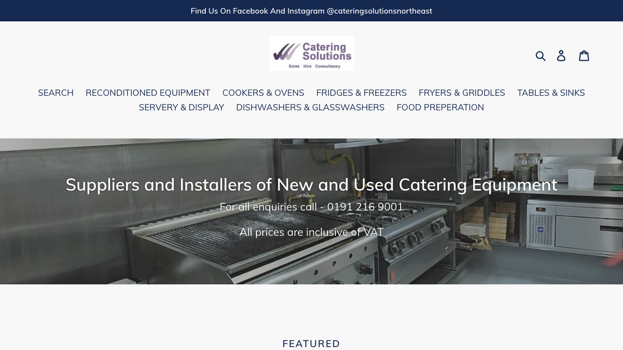 CATERING SOLUTIONS (NORTH EAST) LIMITED website preview
