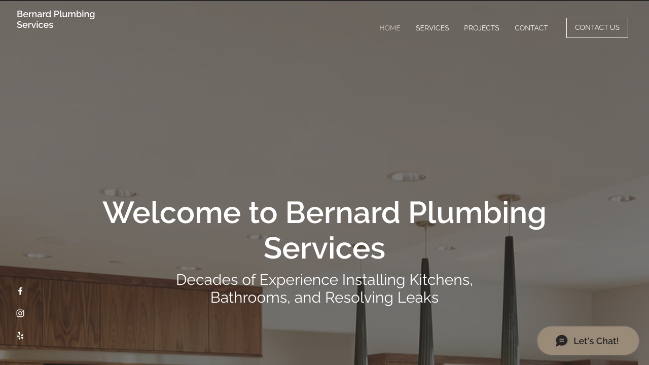 BENARD’S PLUMBING & HEATING LTD website preview