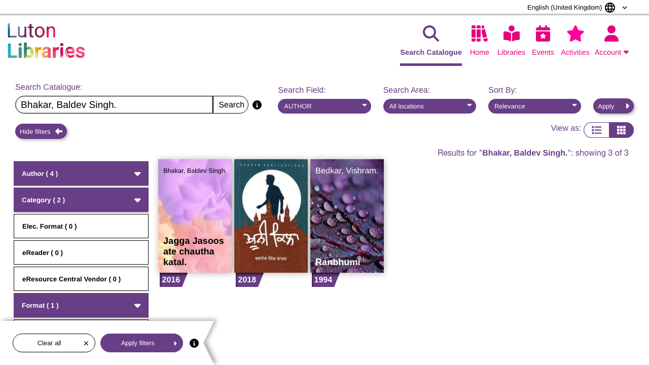 BALDEV SINGH LTD website preview